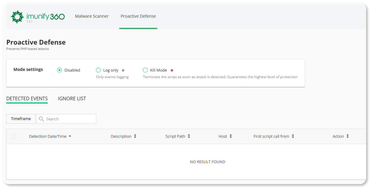 Imunify 360 Proactive Malware Scanner and Defense