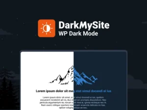 darkmysite wordpress plugin offers a one click dark mode for frontend and backend