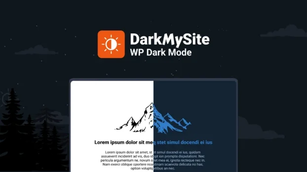 darkmysite wordpress plugin offers a one click dark mode for frontend and backend